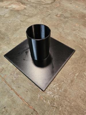 Flat Top for 2" Pipe