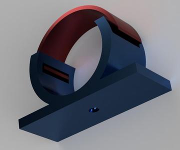 Cable management wall clip