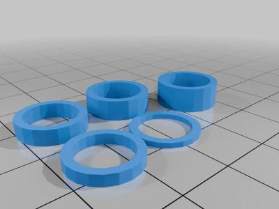 1/16 E-Revo VXL hot racing custom shock spacers
