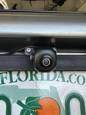 Delorean Backup Camera Mount - PixelMan Backup Camera