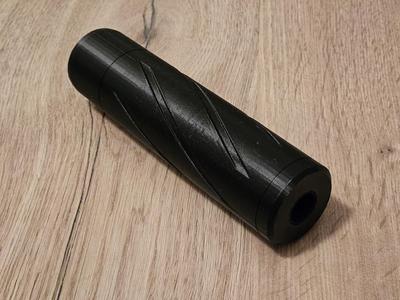 Nerf blaster silencer attachment