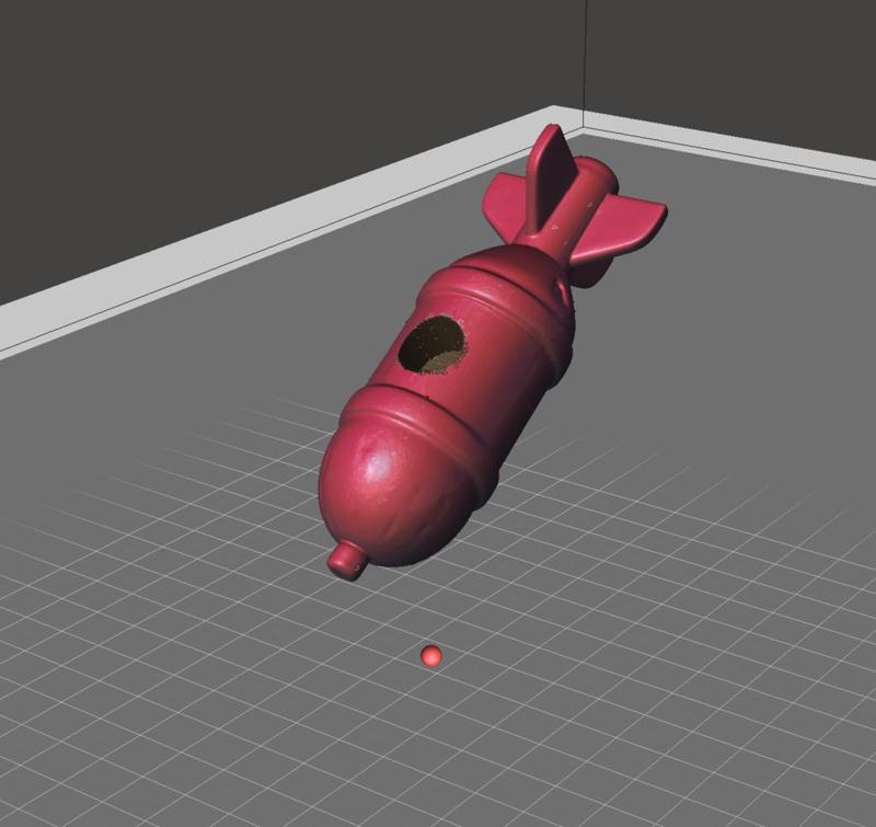 Bubble Bomb-TMNT Toy Accessory-Late 80s/Early 90s