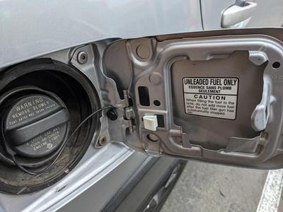 XV Crosstrek Fuel Door Temporary Spring Replacement v1