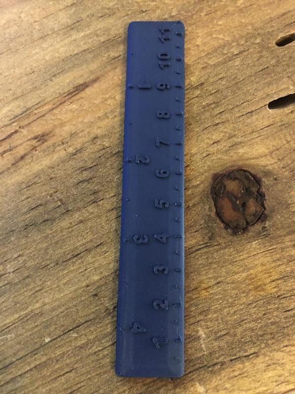 4 1/2 inch ruler