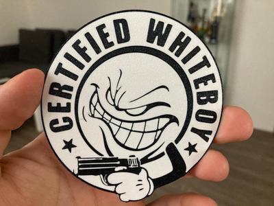 Certified Whiteboy coaster