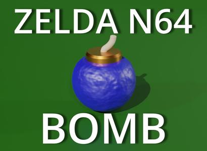 N64 Zelda Ocarina of Time Bomb