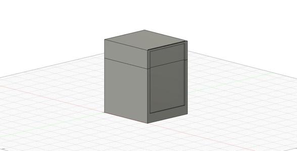 Simple MTG Commander Deckbox