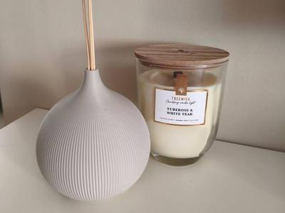 Sphere Flower Vase and Ambient Fragrance Diffuser
