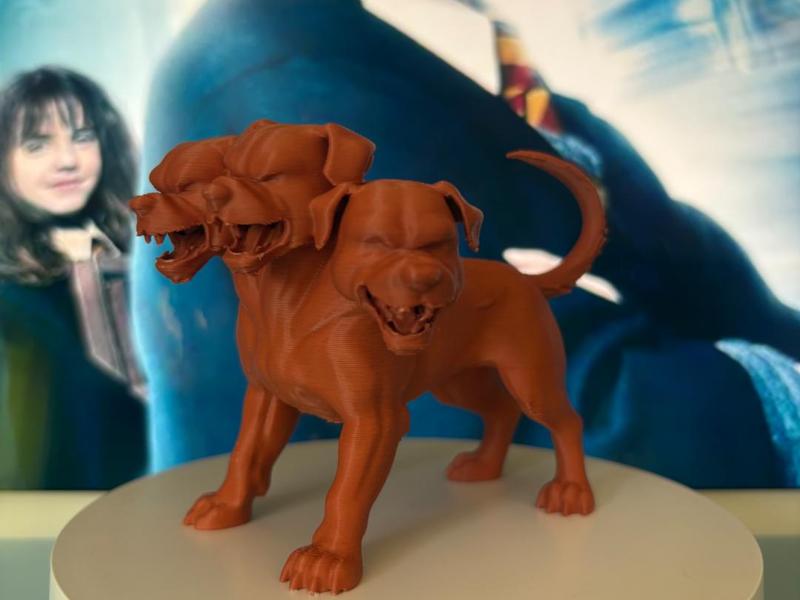 Fluffy, the three-headed dog from Harry Potter