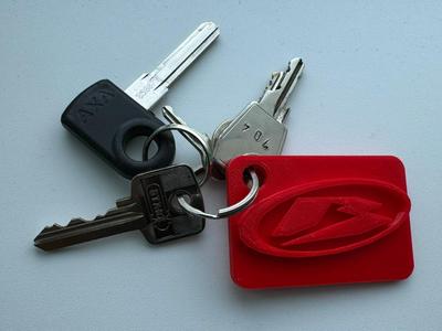 Beta Motorcycle Keychain