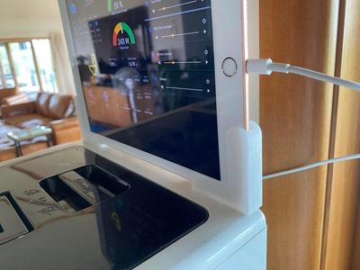 6th Gen iPad Holder for Delonghi Eletta Coffee Machine (ECAM45760W)