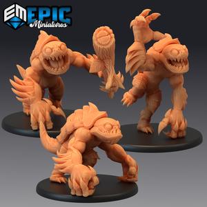 Swamp Abomination Set / Marsh Creature / Turtle Beast