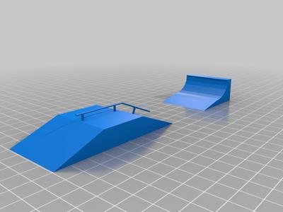 Mini Skate Park for Tech Deck