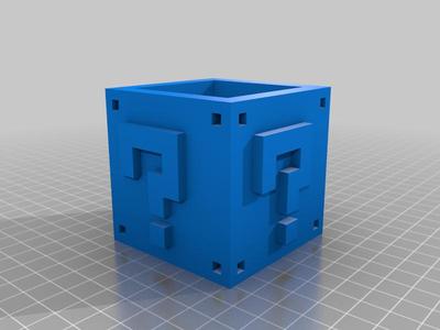 mario block planter