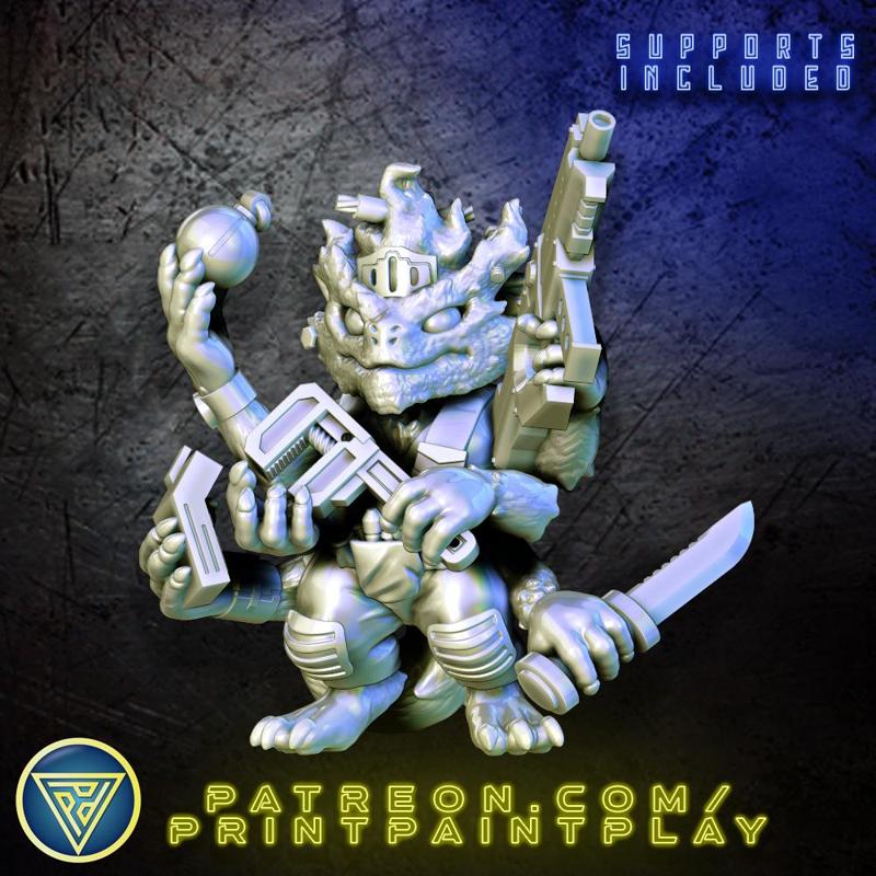 Furry Alien Mechanic