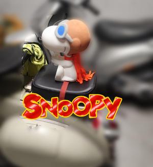 Snoopy Motorcycle decoration (or other)