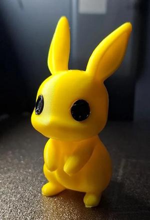 Cute Rabbit Bunny Pikachu Like figurine   