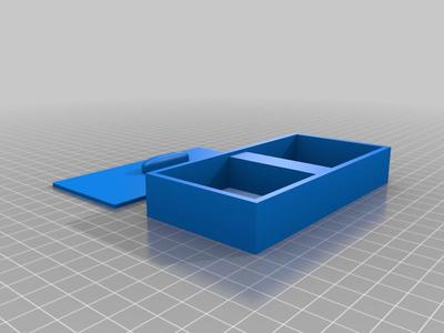 Double compartment container
