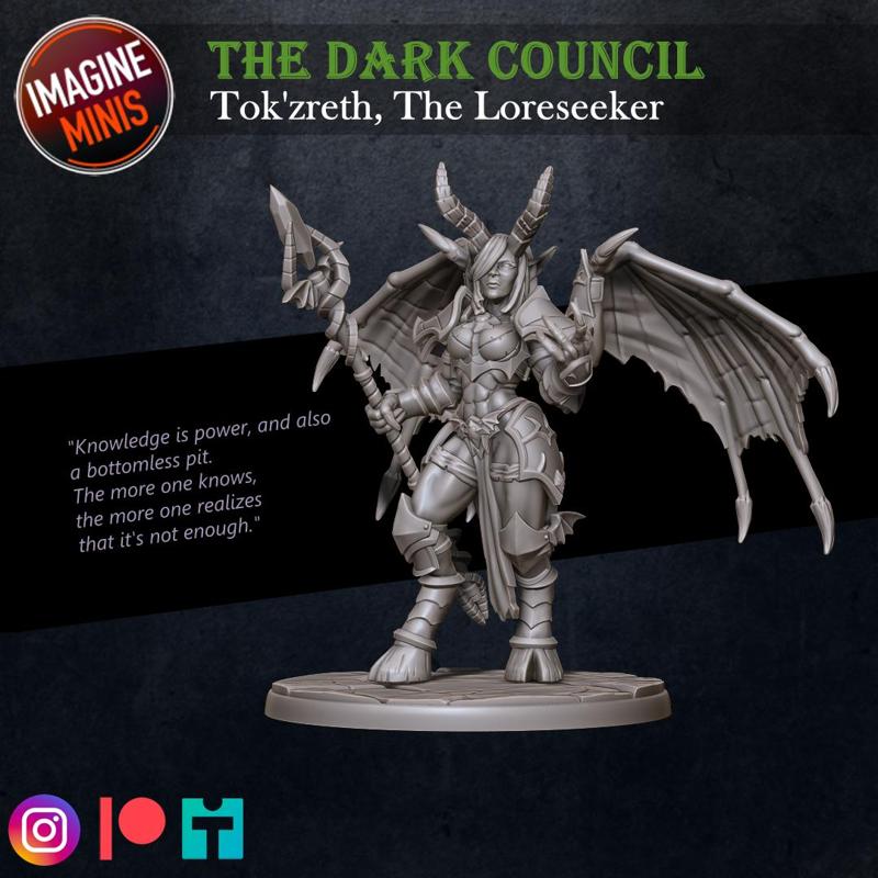 The Dark Council - Tok'zreth, The Loreseeker