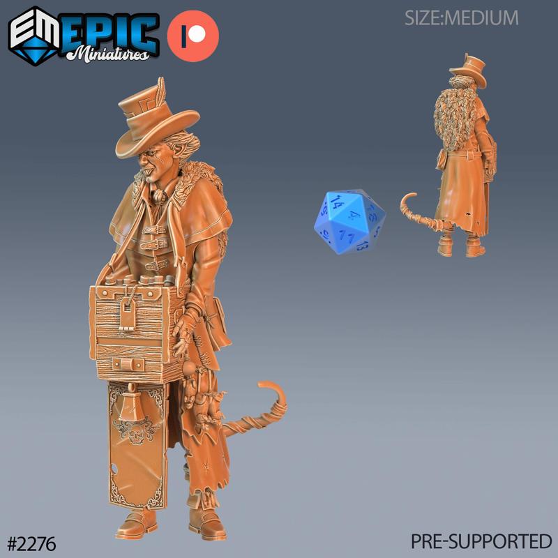 Strange Merchant / Alchemy Master / Mystical Rogue / Male Thief / Alchemist Supplies