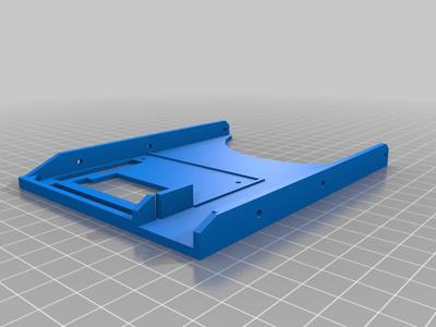  Compact Flash (CF) To 3.5" IDE adapter mount [FIXED STL]