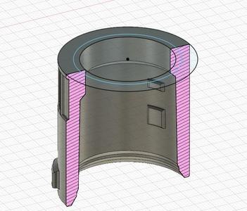 osVac M40 and Festool D27 Combi-Adapter 2in1 (Fusion 360)   