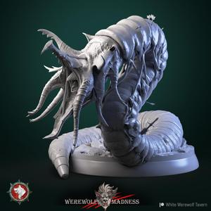 Worm huge creature pre-supported