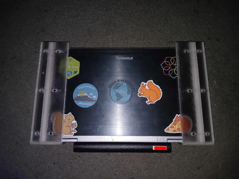 Under-Desk Laptop Holder   