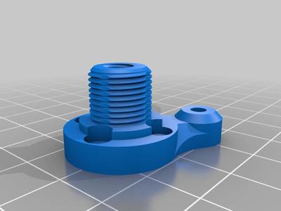 Rigid one arm dragon adapter for duet smart effector