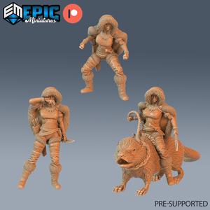 Northern Tribes Warrior Set / Wildling / Nordic Free Folk / Snow Encounter