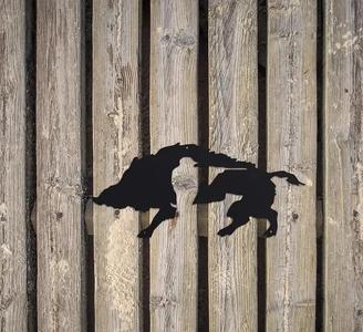 Boar Hunter Wall Art   