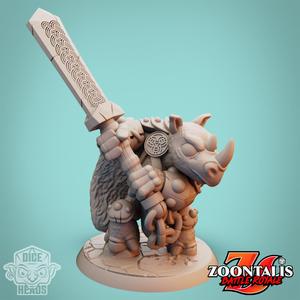 Rhino Fighter (pre-supported included)