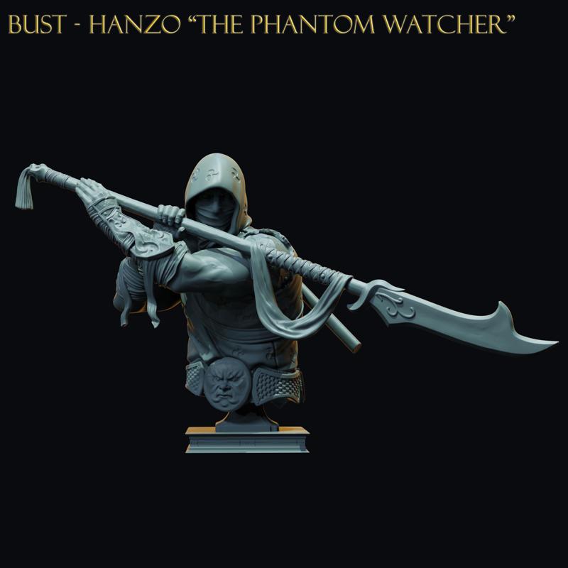 Hanzo  The Phantom Watcher  - Bust