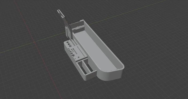 Ender 3 v3 SE/KE Storage Box with Cable Holder with Tools Storage   