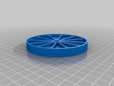 Wagon Wheel Coaster