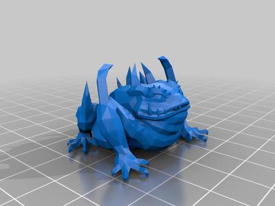 giant toad - dnd