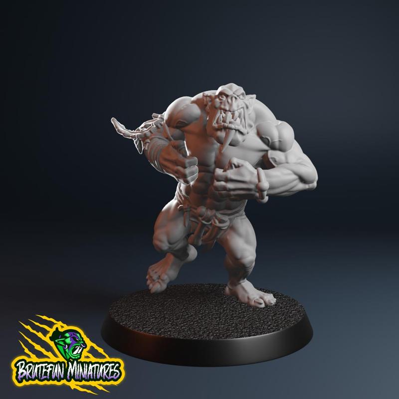 Fantasy Football Savage Orc Lineman 01