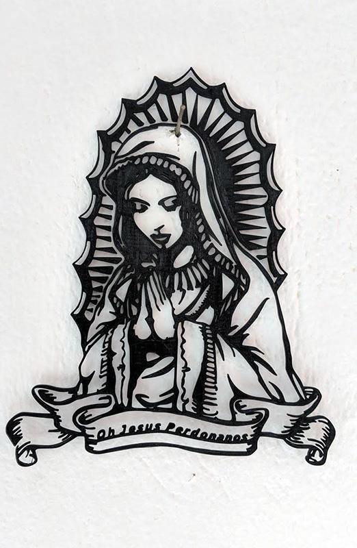 Virgin of Guadalupe 2021. Wall mounted