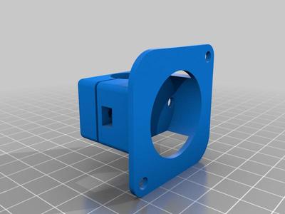 Sidewinder X-1 Pen plotter Mount