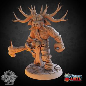 Horned Demon Lord (pre-supported included)