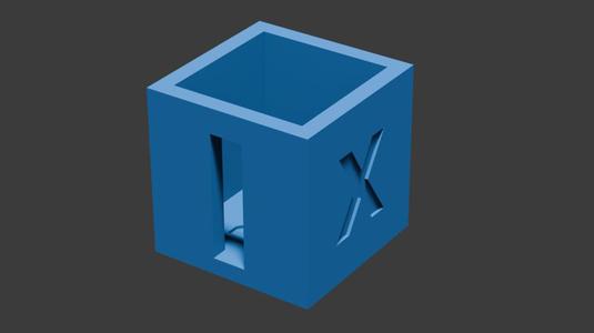 calibration cube