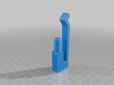 Ghostbusters Leg Hose Connector for use with Harbor Freight Magnet