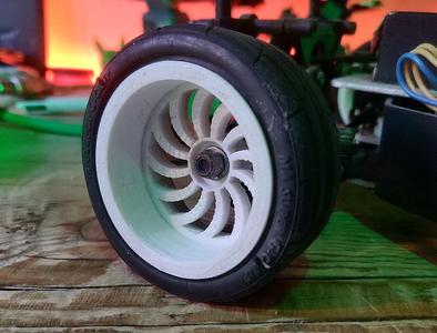 Dished alloy wheel 1/10 RC