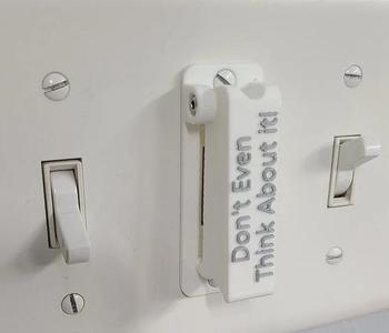 Light Switch Cover Shield   
