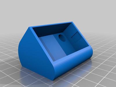 Desktop case for cheap thermometer