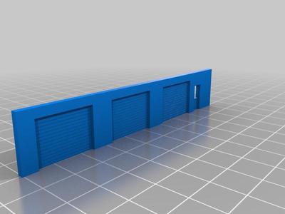 n scale modern building