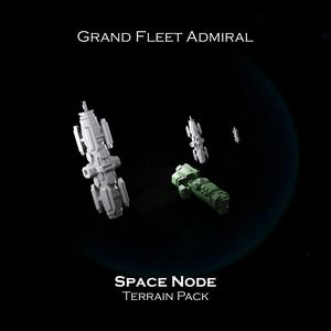 SCI-FI Ships Terrain Pack - Space Node - Presupported