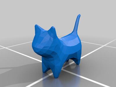 Low-Poly Cat