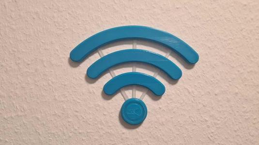 WLan Schild mit NFC Chip