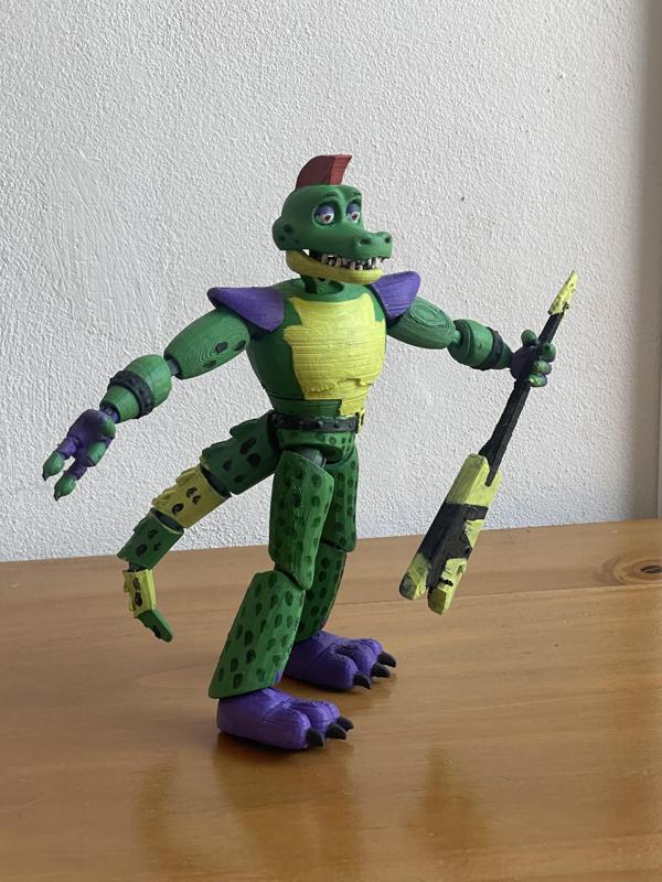 Monty Fnaf articulated figure